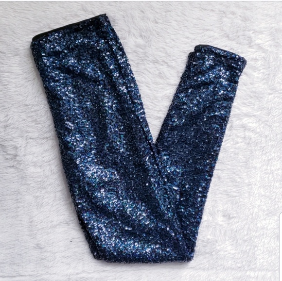 Divided Pants - Divided H&M Sequin Starry Leggings 🌠